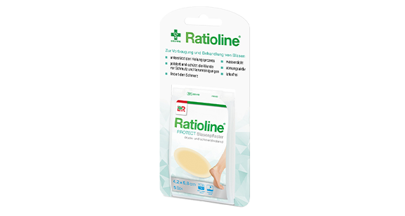 Produktabbildung Ratioline® PROTECT Blasenpflaster