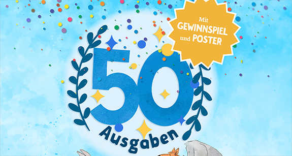 Cover mea Kids Magazin 50. Ausgabe