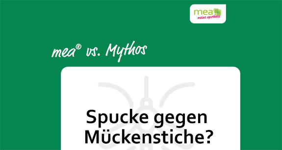 mea vs. Mythos: Spucke gegen Mückenstiche?