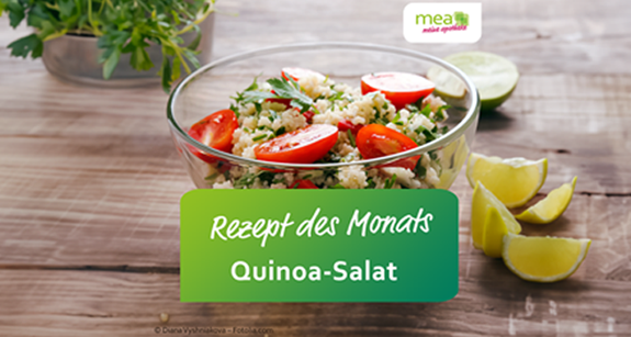 Post Rezept des Monats Quinoa Salat