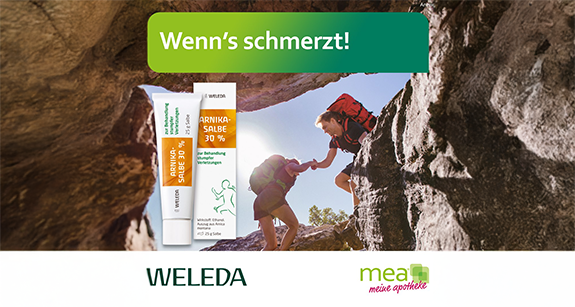 Post Weleda Arnika Mai 2025