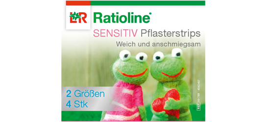 Gratisprobe Dezember 2025 Ratioline Sensitiv Pflasterstrips