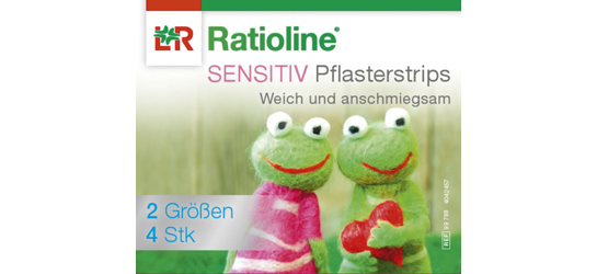 Gratisprobe April 2026: Ratioline Sensitiv Pflasterstrips