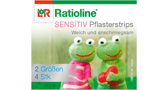 Gratisprobe Dezember 2025 Ratioline Sensitiv Pflasterstrips