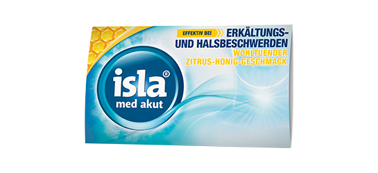 Gratisprobe Januar 2026 isla med akut Zitrus-Honig