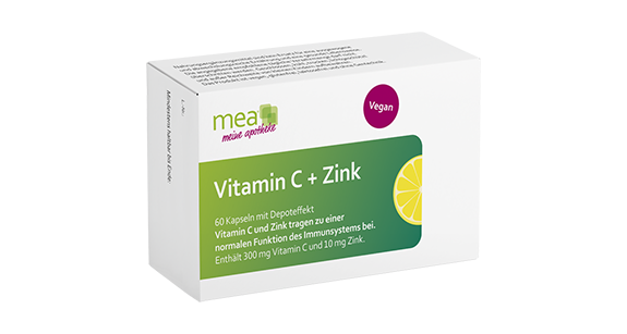 mea Produkt des Monats März 2026: mea Vitamin C + Zink Depot