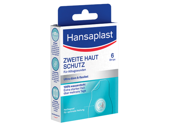 Hansaplast Zweite Haut Schutz Pflaster 6 Stuec K 18411057