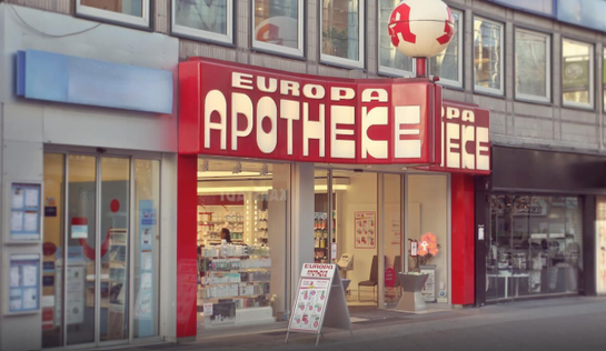 65621 Europa Apotheke, Hannover Außenaufnahme