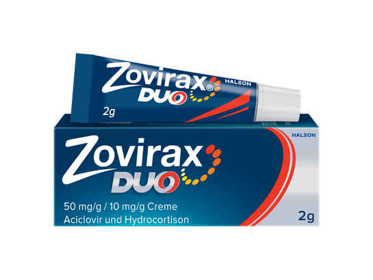 Zovirax Duo Carton Front Tube 2g Op 1 24  13170548