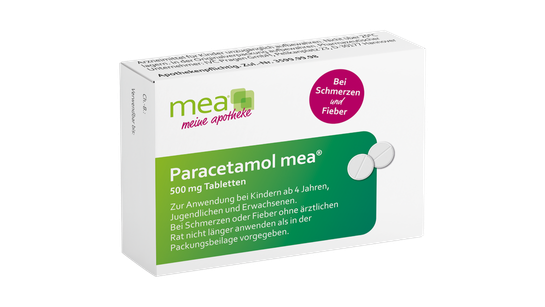 Paracetamol Mea 500mg 20 St 16609111