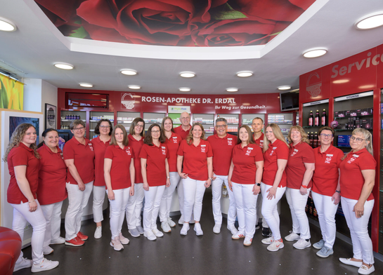 2548 Teamfoto Rosen Apotheke Dr. Erdal, Garbsen