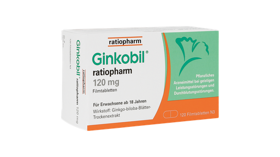 Ginkobil Ratiopharm 120mg 120 St 06680881