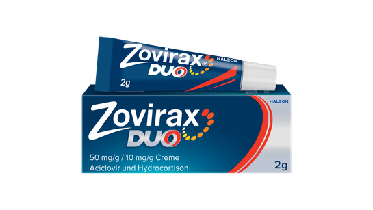 Zovirax Duo Carton Front Tube 2g Op 1 24  13170548